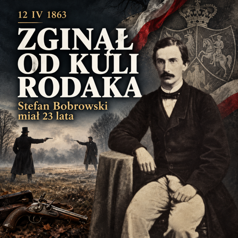 NIE WIDZIAŁ DALEJ NIŻ NA TRZY KROKI, ALE HONOR KAZAŁ MU STANĄĆ DO POJEDYNKU