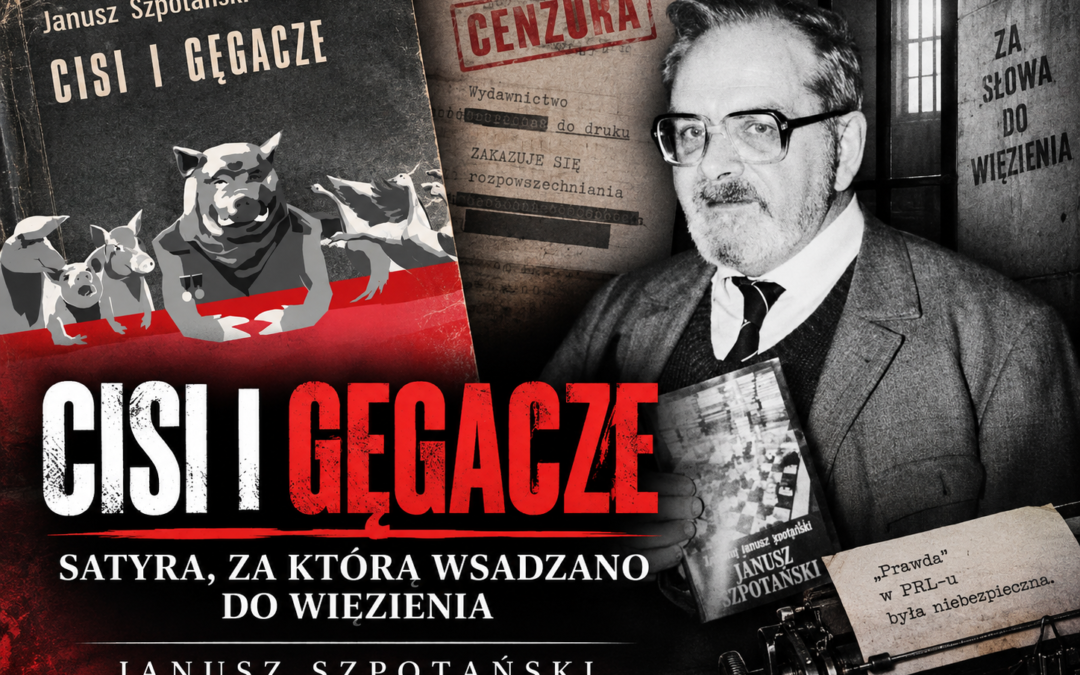 JANUSZ SZPOTAŃSKI NAPSUŁ KRWI KOMUNISTOM