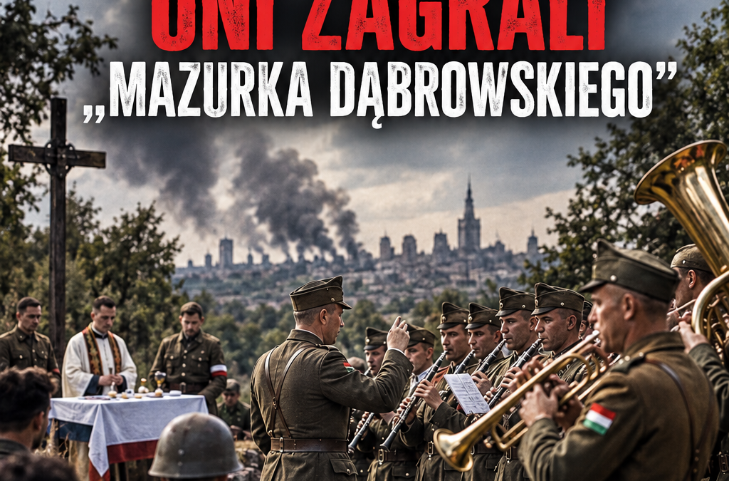 HONWEDZI ZAGRALI POWSTAŃCOM MAZURKA DĄBROWSKIEGO