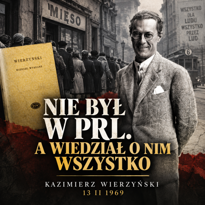 KAZIMIERZ WIERZYŃSKI. JEDEN Z PIĘCIU WIELKICH SKAMANDRYTÓW