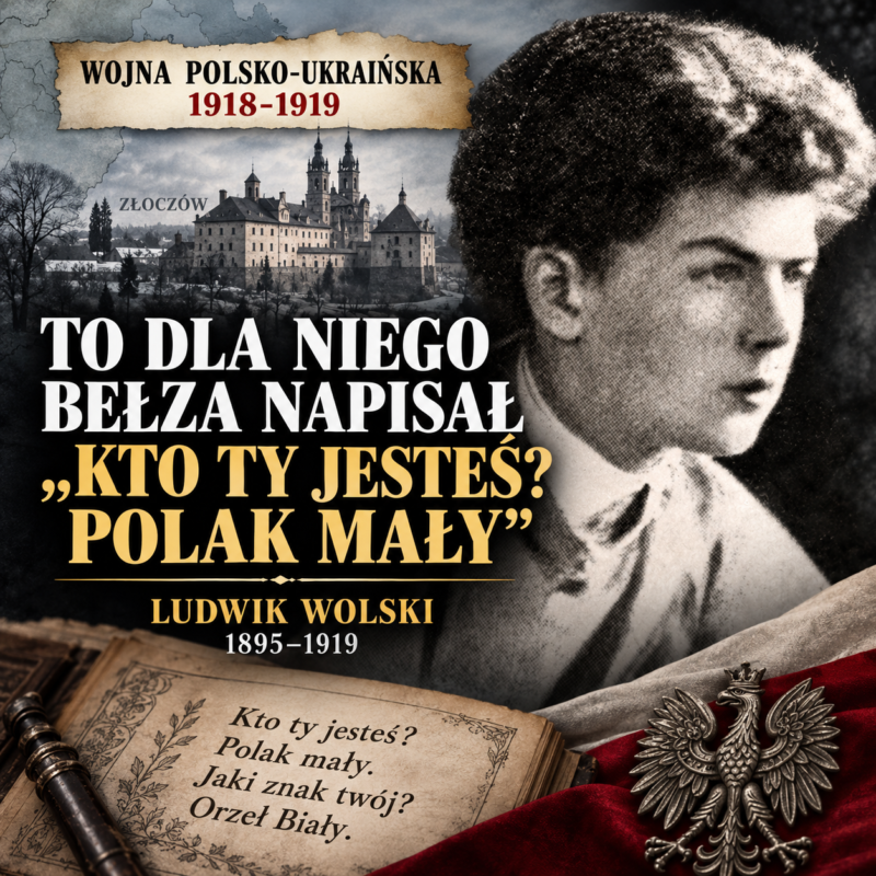 ZAMORDOWALI GO UKRAIŃCY, BO NAPISAŁ WIERSZ