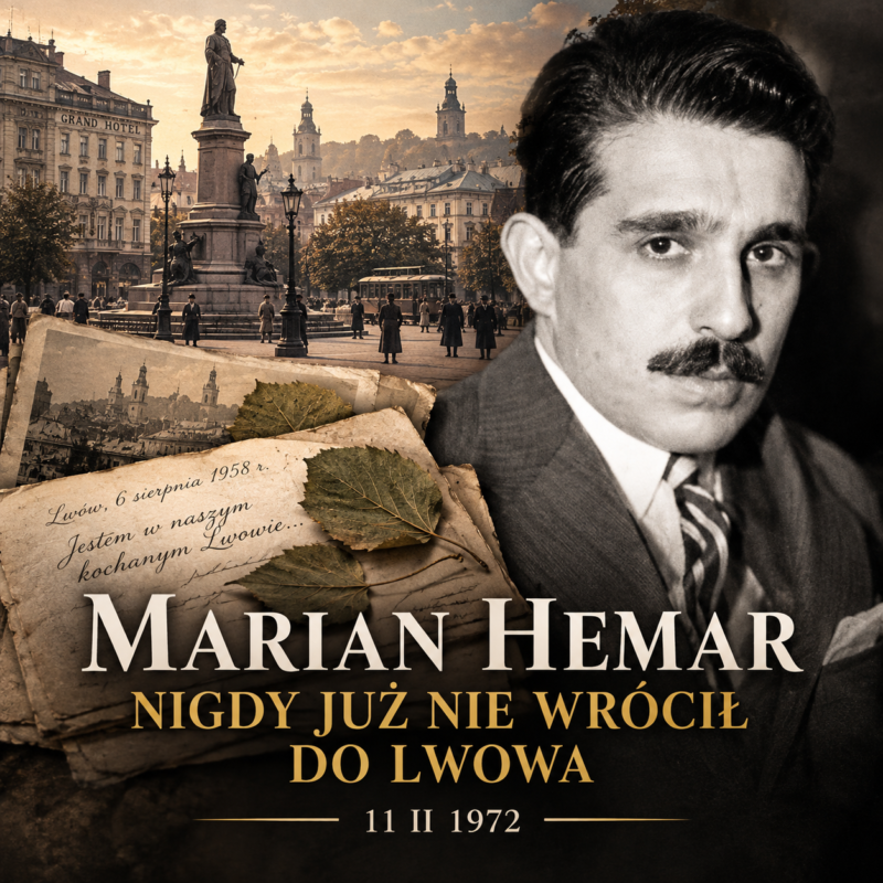 DO KOŃCA ŻYCIA TĘSKNIŁ ZA SWOIM LWOWEM