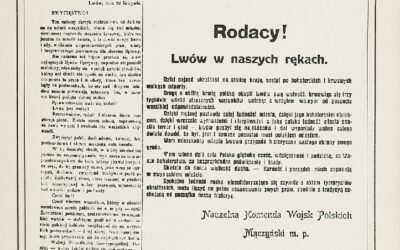 6 DZIEŃ OBRONY LWOWA: POBUDKA BUDZIŁA POLAKÓW DO WALKI